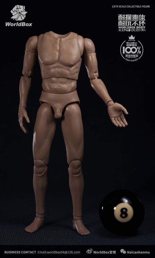 WorldBox Durable 1/6 Scale Male Body w/ Neck #2