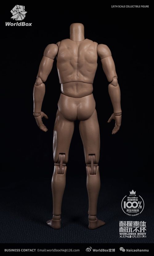 WorldBox Durable 1/6 Scale Male Body w/ Neck #3