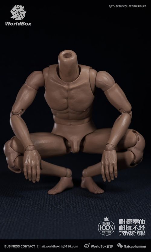 WorldBox Durable 1/6 Scale Male Body w/ Neck #6
