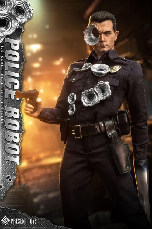 Present Toys Police Robot T-1000 #9