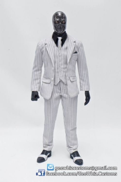 Gee Whiz Customs 1/6 Scale 12" Black Mask Figure