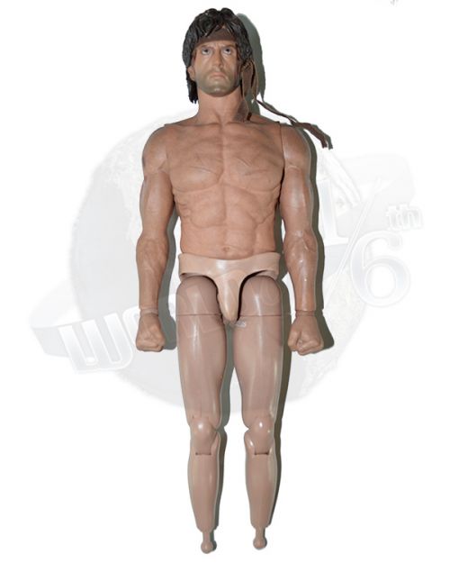 ThreeZero Rambo First Blood John: Head Sculpt With Figure Body (No Feet) #2