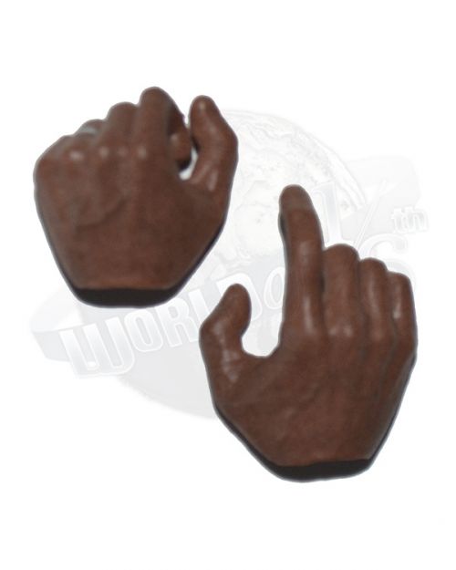 3A ThreeZero The Walking Dead Season 7 Morgan Jones: Right Trigger, Left Ring on Finger Hand Set