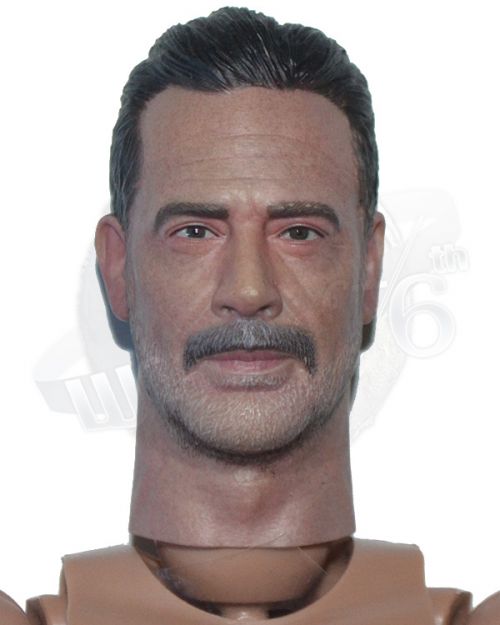ThreeZero The Walking Dead Negan: Figure Body With Head Sculpt & Bandaged Arm (No Hands, Feet)