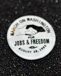 New Low Price!  DiD Dr. Martin Luther King: "Jobs & Freedom" Pin