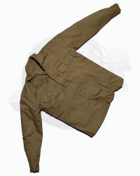 DiD Toys WWII US 2nd Ranger Battalion Series 5 – Sergeant Horvath: Oversized Officer’s Shirt (Khaki)