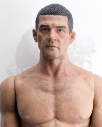 Art Figures Soldiers Of Fortune 4: Headsculpt & Figure Body (Antonio Banderas Likeness, No Hands, Feet)