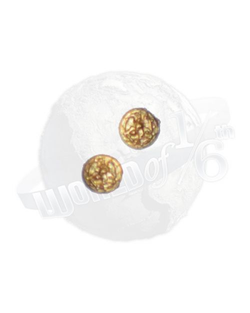 Alert Line WWII U.S.NAVY Destroyer Commander: US Marine Corps Brass Buttons x 2 (Metal)