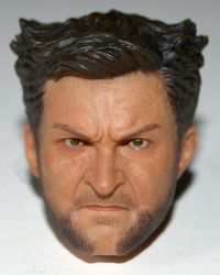 ADD Toys War Wolves (Bare Chested & Suit Versions): Angered Wolverine Headsculpt