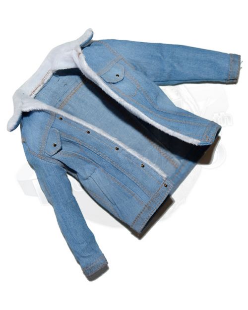 CC Toys Trevon Lossanto Version: Denim Fur Lined Coat (Blue)