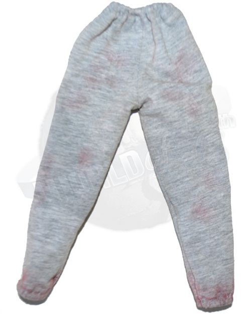 CC Toys Trevon Lossanto Version: Soiled Blood Soaked Track Sweat Pants (Gray)