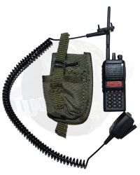Dam Toys Spetsnaz Dagestan: Radio PTT With VX Radio Pouch (OD)