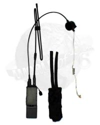 DamToys Navy Commanding Officer: AN/PRC-148 MBITR Radio With In-Ear Headset PTT & Radio Pouch