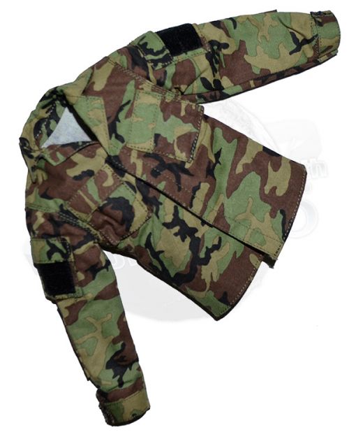 Dam Toys Operation Red Wings - Navy SEALS SDV Team 1 Corpsman: Woodland Camouflaged BDU Coat