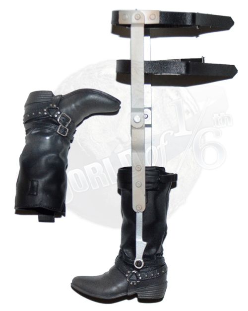Dark Toys Max DX: Leg Auxiliary Bracket With Motorcycle Riding Boots #2