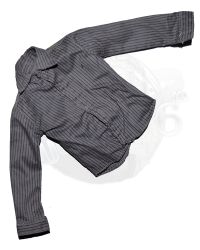 Daftoys The Engineer: Striped Oxford Shirt (Gray)
