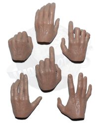 Daftoys The Engineer: Multiple Gesture Hand Set x 6