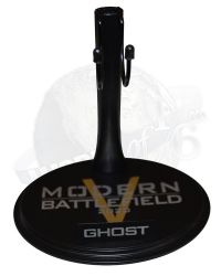 Flagset Toys Modern Battlefield End War V Ghost: Figure Stand With Modern Battlefield 2020 "Ghost" Imprint