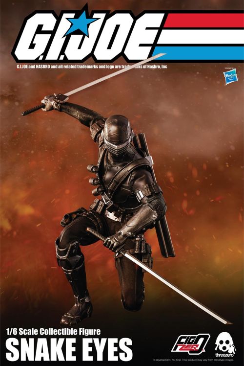 3A ThreeZero GI Joe Snake Eyes #4