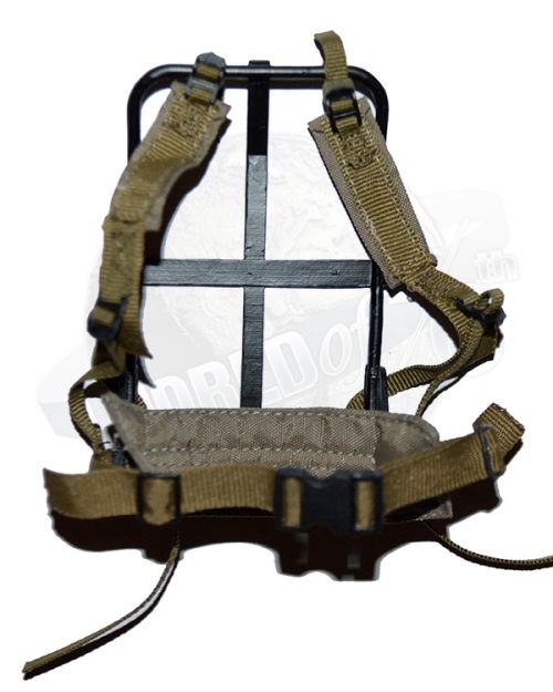 King's Toy U.S. Marine Corps Special Response Team: Framed Backpack Holder (Metal)