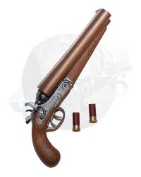 Lim Toys The Gunslinger (Outlaws of the West): Sawed Off Shotgun With Pistol Grip and 2 Shells