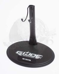 Hot Toys GI Joe Retaliation Joe Colton: Figure Stand With GI Joe Imprint