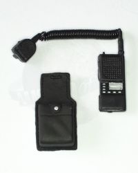 POP Toys New York Police - Policeman: Leatherlike Radio Pouch With Motorola Radio