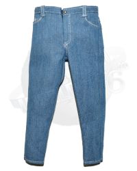 Present Toys Back To The Future Marty McFly "Time Travel Man": Jean Trousers (Blue)
