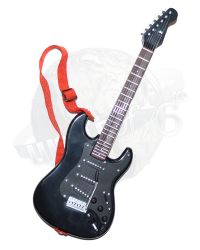 Present Toys Back To The Future Marty McFly "Time Travel Man": Fender Guitar (Black)