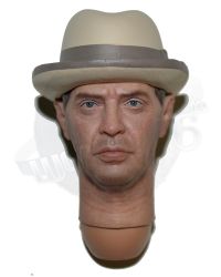 Present Toys Gangster Politician "Nucky Thompson": Head Sculpt With Fedora Hat