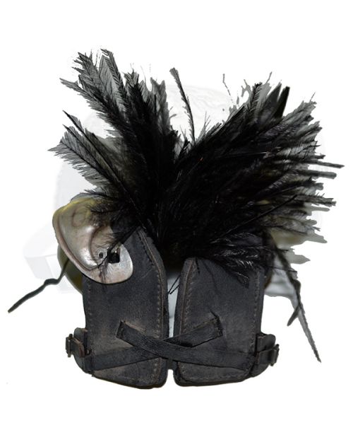 Present Toys The Marauder: Weathered Biker Body Armor with Black Feathers #2