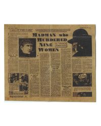 Ring Toys Infamous Misty Midnight Jack the Ripper: Newspaper Clipping