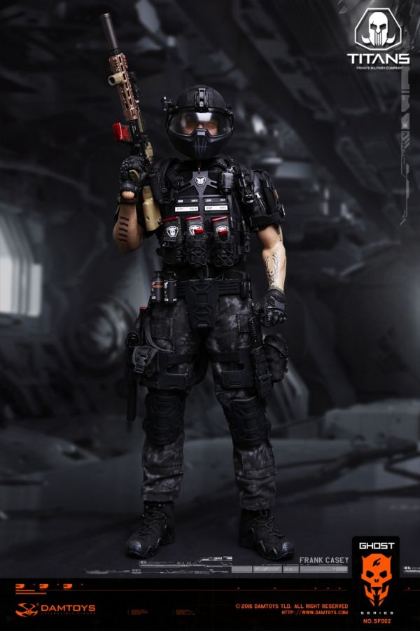 Dam Toys Ghost Series Titans PMC Frank Casey