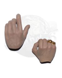 Present Toys Tony Scar: Left Trigger Hand Set with Rings