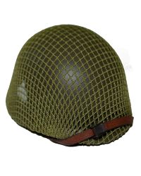 Soldier Story WWII U.S. 101st Airborne Div. 1st Battalion 506th PIR, Private First Class: M2 Paratrooper Helmet With Liner (Metal)