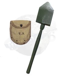 Soldier Story WWII U.S. 101st Airborne Div. 1st Battalion 506th PIR, Private First Class: M1943 E-Tool With Cover (Metal)