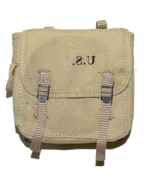 Soldier Story WWII U.S. 101st Airborne Div. 1st Battalion 506th PIR, Private First Class: M1936 Musette Jump Bag (Reverse US Insignia)