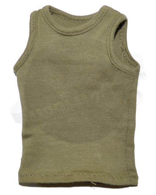 Soldier Story WWII U.S. 101st Airborne Div. 1st Battalion 506th PIR, Private First Class: Tank Top Shirt (OD)