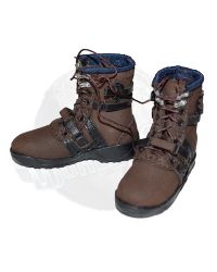 Soldier Story Tom Clancy's The Division 2 Agent Brian Johnson: Suede Hiking Boots (Brown)