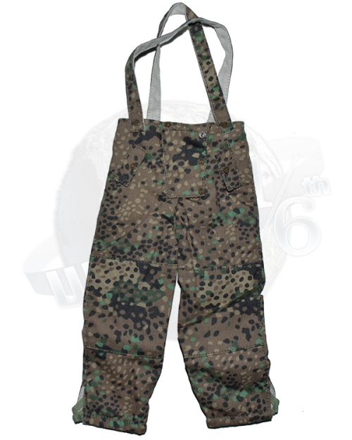 Toys City WWII Waffen-SS Winter Field Gear Sets: Pea Dot Camouflage Reversible Trousers