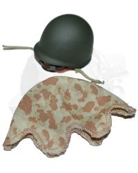 Dragon Models Ltd. Alan Private, USMC Sniper, 2nd Marine Division, Tarawa 1943: M1 Helmet with Camouflaged Cover