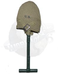 Dragon Models Ltd. WWII US Army T-Handle Shovel E-Tool with Cover (Dark Khaki)