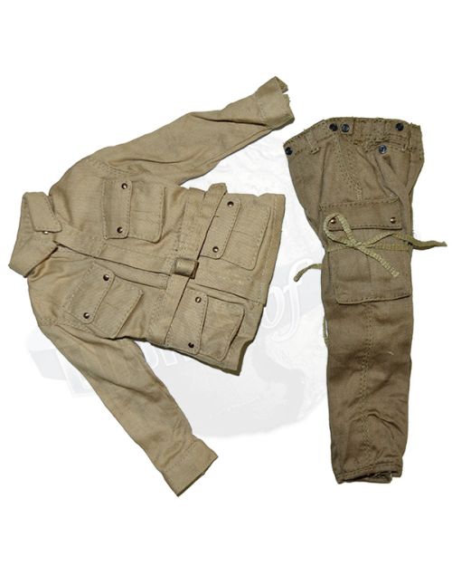 DiD Toys WWII US Army 101st Airborne Division Ricky Foster: Uniform Jacket & Trousers