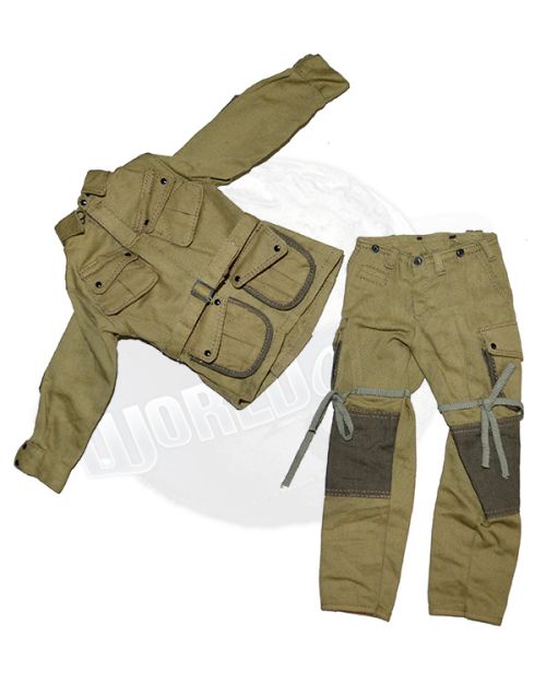 Blue Box Toys WWII US Army Airborne Paratrooper: Uniform Jacket & Trousers