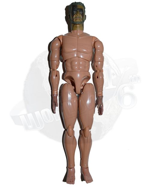 Toy Soldier Camouflaged Face Head Sculpt & Figure Body #2
