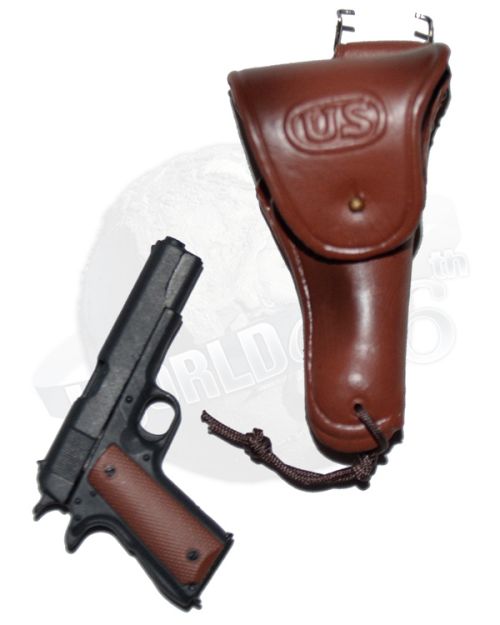 Blue Box Toys WWII US Army Hayes Bailey M1911 Pistol with Molded Holster