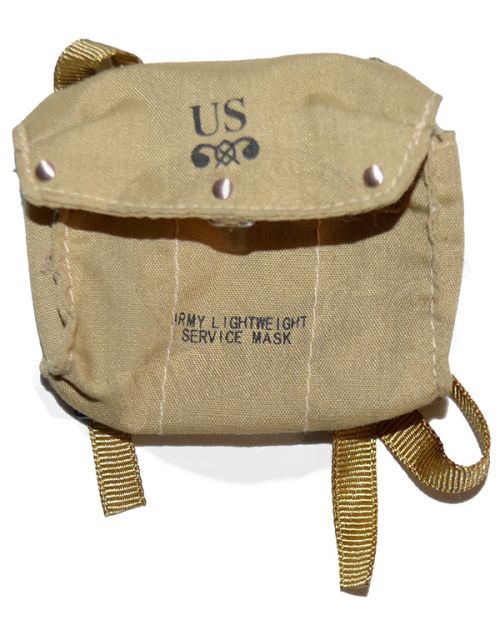 21st Century Toys WWII US Army Cloth Lightweight Gas Mask Bag
