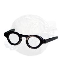 World Box Technical Geek: Oval Frame Glasses (Black)