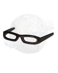 World Box Technical Geek: Rectangle Frame Glasses (Black)