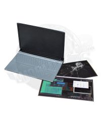 World Box Technical Geek: Folding Laptop Computer With Two Sets of Screens